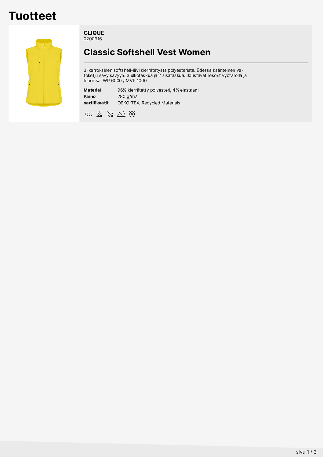 TU11-sofshell vest - Image 2